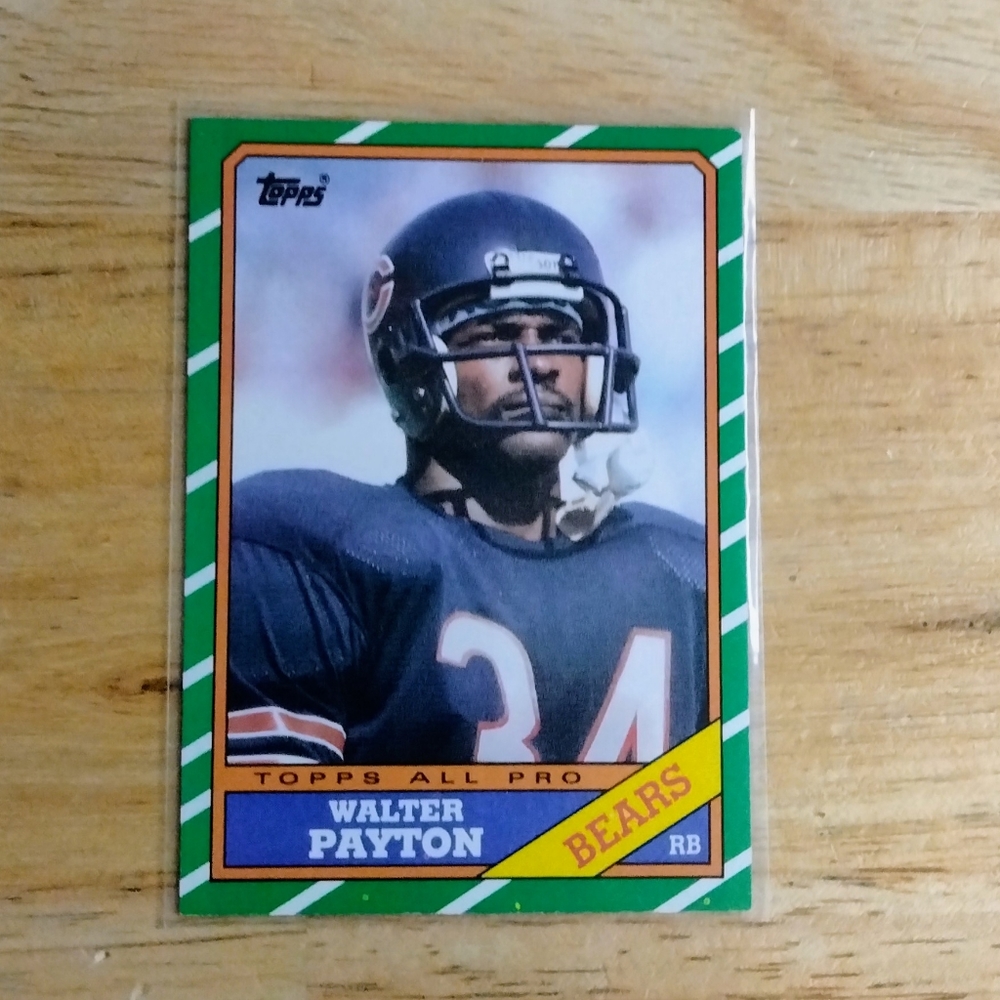1986 Topps Walter Payton